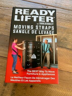 Ready Lifter Moving Straps by ShoulderDolly – Black